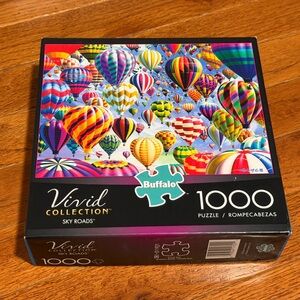 Buffalo Vivid Collection "Sky Roads" 1000-Piece Jigsaw Puzzle - Multicolor